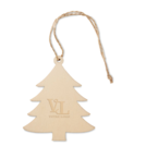 Décoration en bois en forme de sapin pour Noël