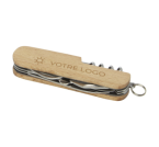 couteau de poche en bois personnalisable