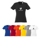 Tee shirts femme colorés avec flocage