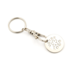porte clé avec jeton personnalisable