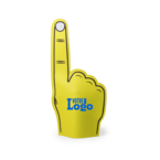 main géante personnalisable couleur jaune