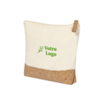 petite trousse de toilette en coton personnalisable
