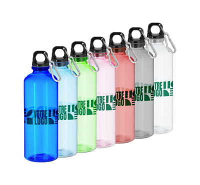 bouteille d'eau bleu clair