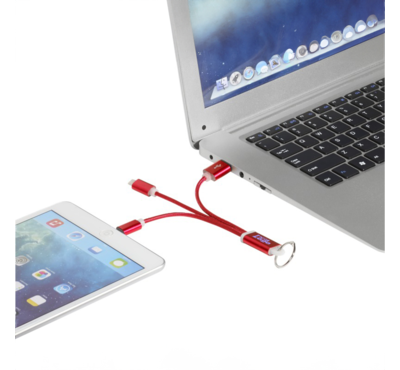 câble de chargement publicitaire