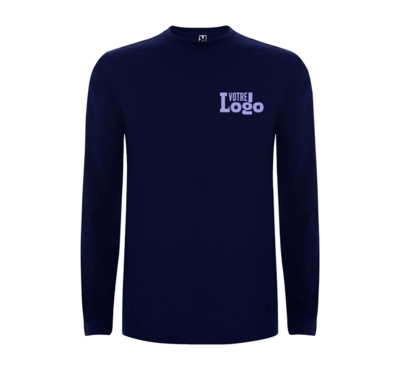 tshirt couleur bleu marine pour enfant