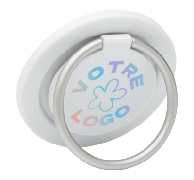 support de telephone blanc publicitaire