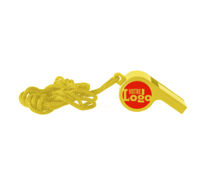 sifllet coloré jaune 