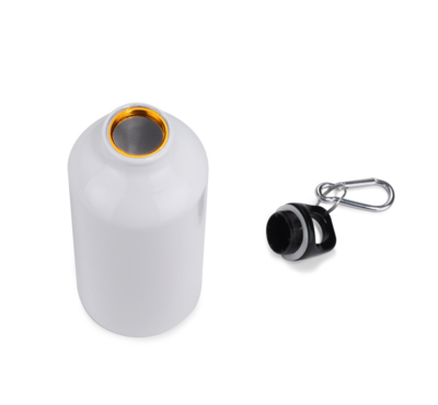 bouteille en aluminium blanc publicitaire