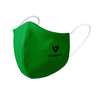 Masque lavable vert