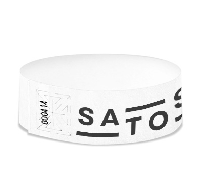 Bracelet tyvek blanc