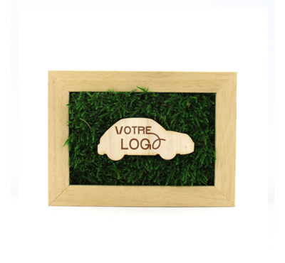 cadre mousse bois personnalisable 