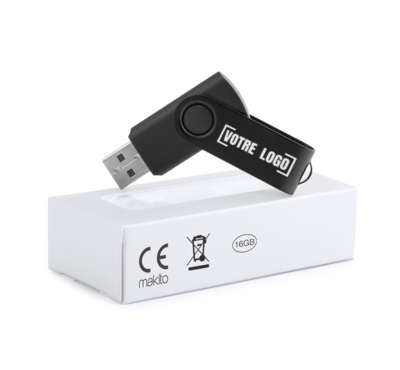 clé USB coloré 16gb personnalisable