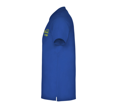 polo bleu roy personnalisable pour enfant