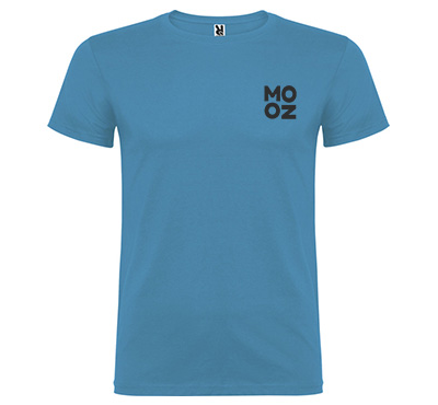 tee-shirt homme turquoise 