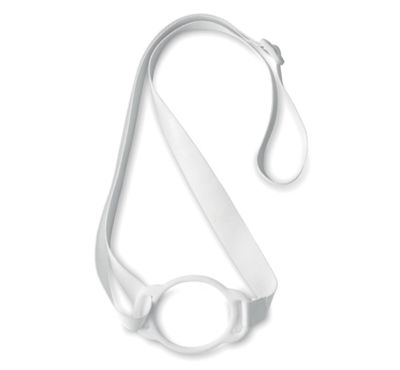 tour de cou porte gobelet publicitaire