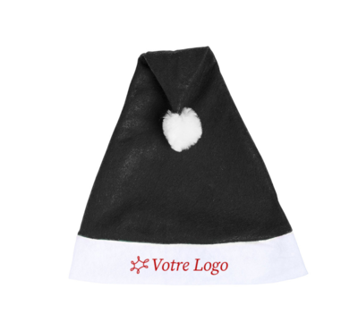 bonnet père noel couleur noir