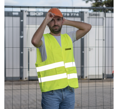 gilet personnalisable porté