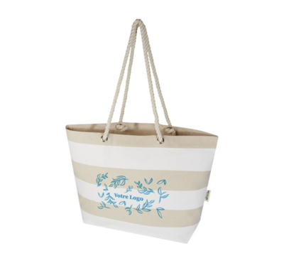 tote bag pour la plage coton recyclé