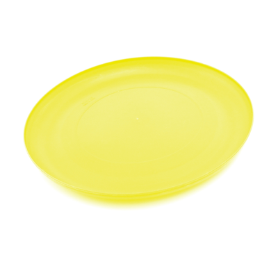 frisbee jaune publicitaire