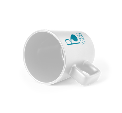 mug en céramique 300 ml personnalisable couleur blanc