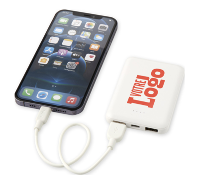 batterie externe avec téléphone 