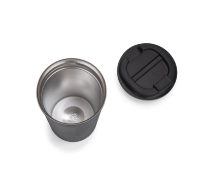 mug thermique noir logoté