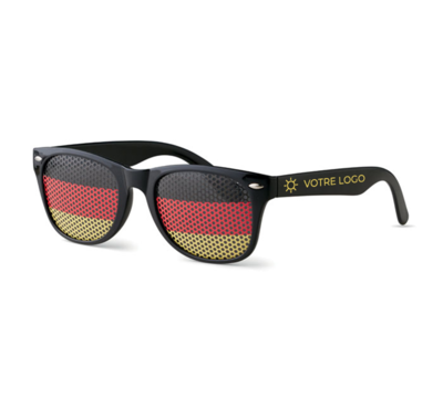 lunettes avec drapeau national personnalisable allemagne