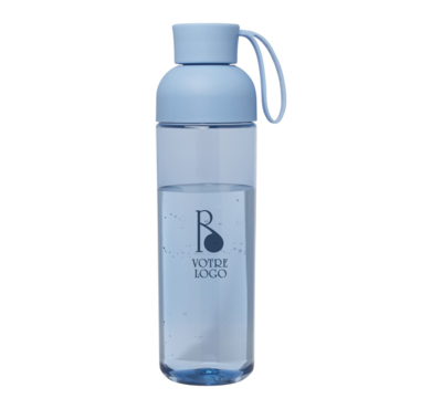 bouteille d'eau bleu clair personnalisable