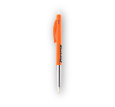 Stylo BIC M10 clic orange 