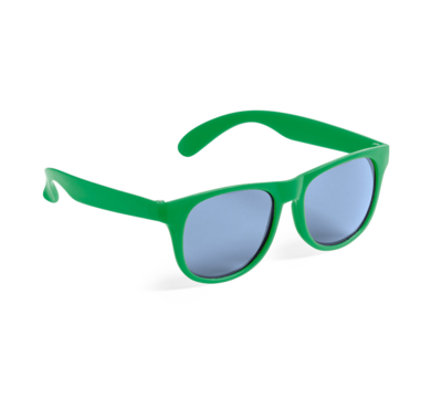 lunettes de soleil vertes personnalisables