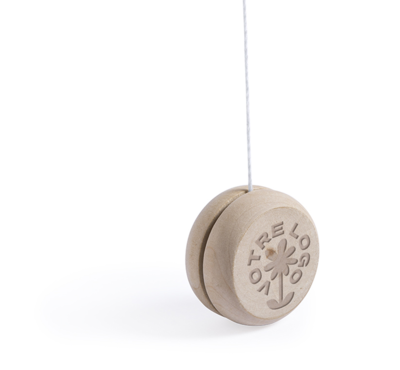 yo-yo en bois personnalisable