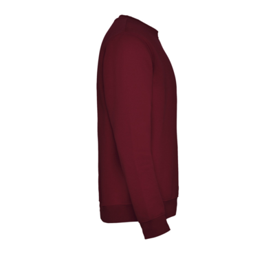 pull ras du cou unisexe couleur bordeaux