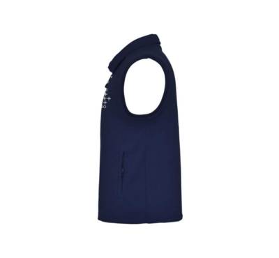 gilet en polaire bleu personnalisable 