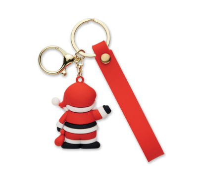 Porte-clés de Noël personnalisé avec logo