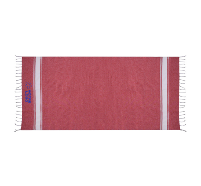 paréo couleur rouge personnalisable