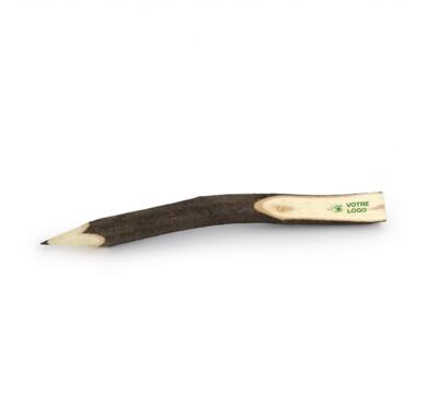 crayon à bois brut