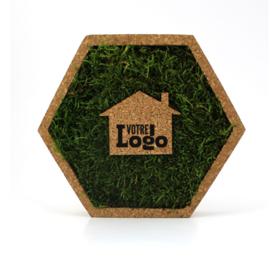 cadre mousse en liège personnalisable