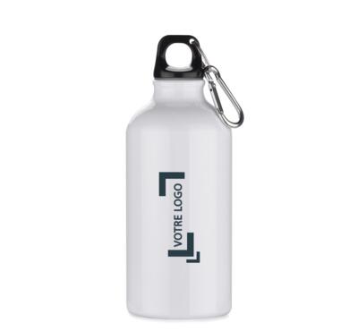 bouteille en aluminium logotée