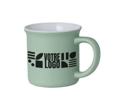 tasse verte en céramique 300 ml