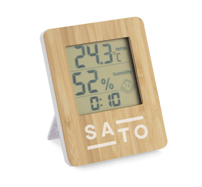 station météo logotée