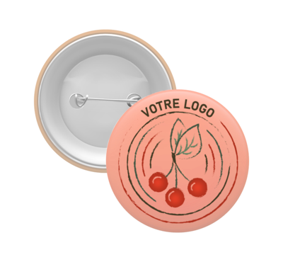 badge rond personnalisable