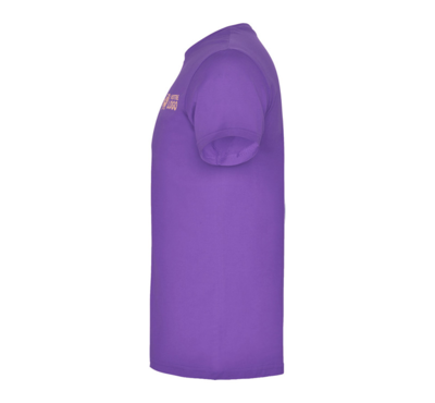 tshirt violet publicitaire 
