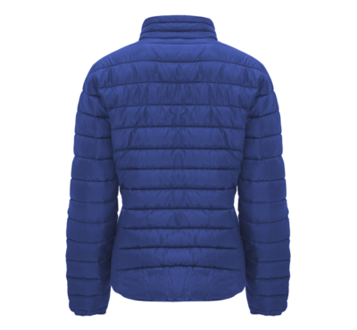 doudoune finland femme bleu logotée