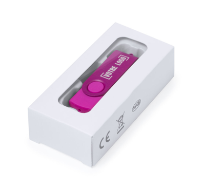 clé usb 16gb rose personnalisable