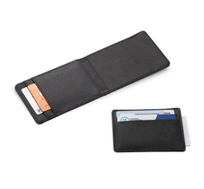 portefeuille minimaliste couleur noir