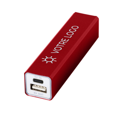 Batterie externe personnalisable