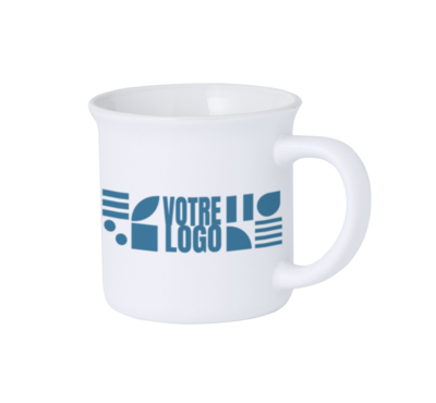 mug en céramique 300 ml couleur blanche personnalisable