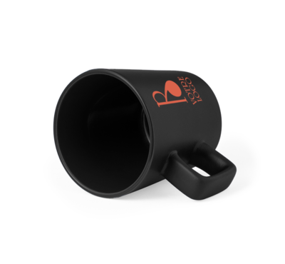 mug en céramique couleur noir publicitaire 