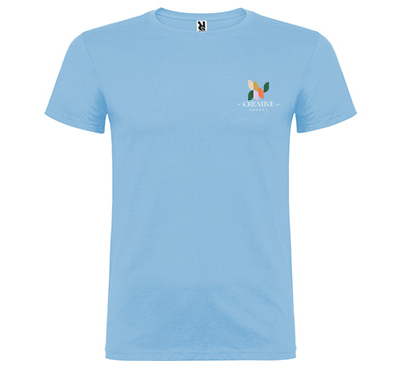 tee-shirt beagle bleu ciel