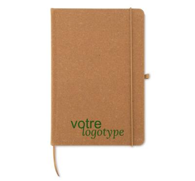 carnet en plastique recyclé